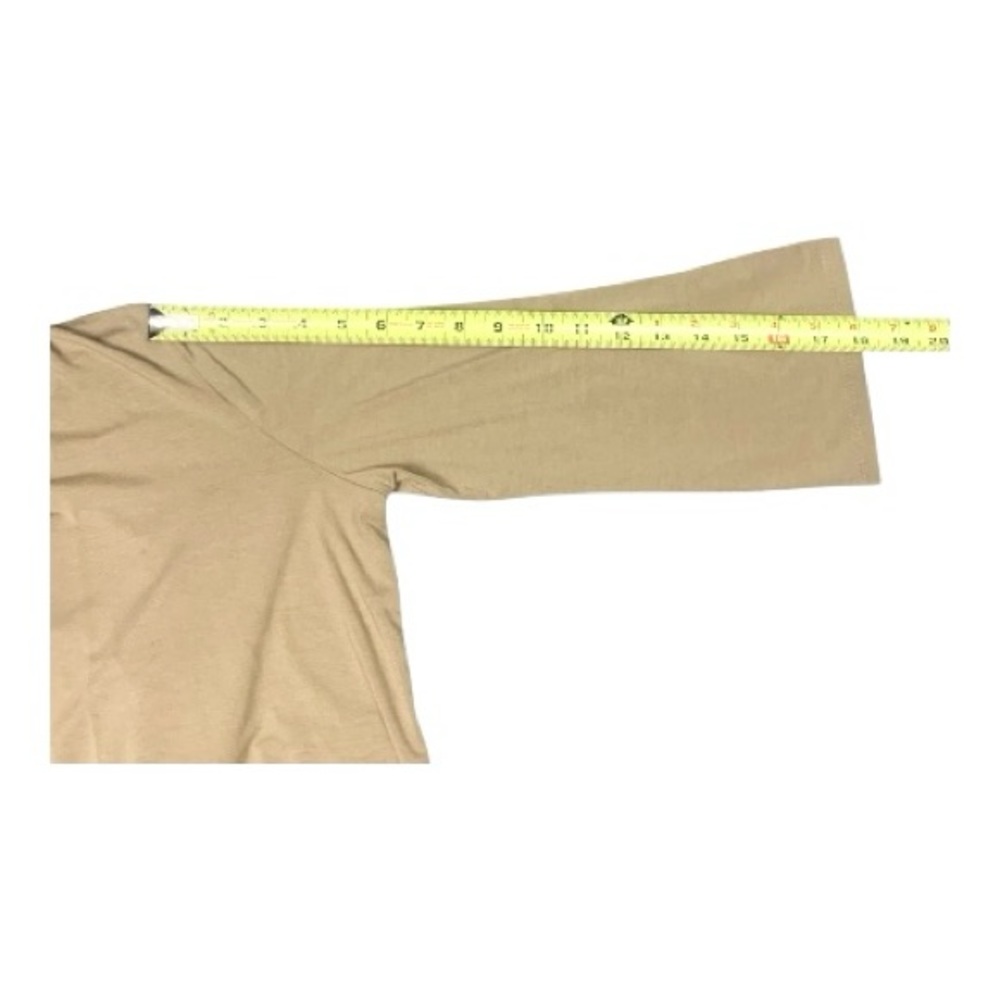 J. Jill Wearever Collection Tan Women's Open Front Cardigan Lightweight Sz‎ LP - Picture 12 of 14